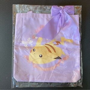 Pokémon Pikachu Platinum Ribbon SEGA Tote Bag Limited Edition